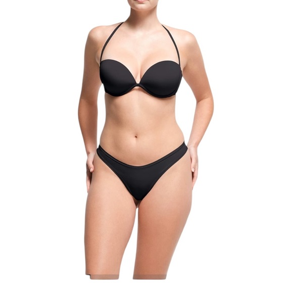 SKIMS Multi-Way Underwire Bra –‎ Onyx Black – Size 34DD (NWT) - Picture 2 of 8